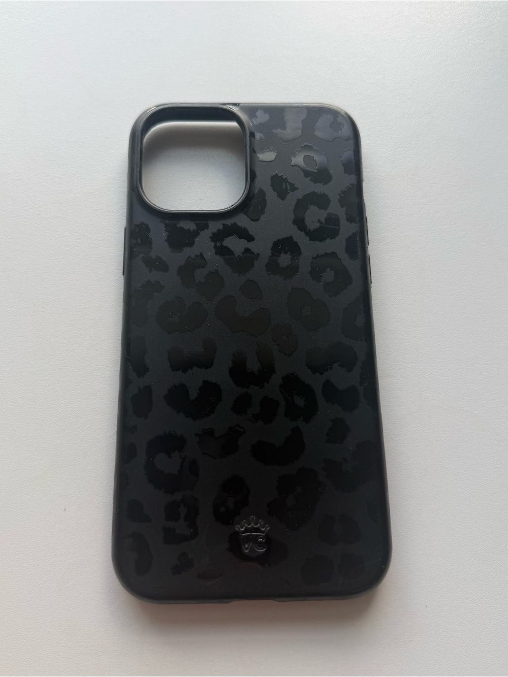 Velvet Caviar Black Leopard Print Phone Case